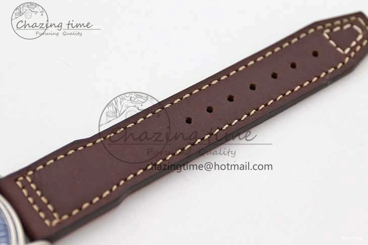 MIROTIME 0502 Mark XVIII IW327010 SS M+F 1:1 Best Edition Blue Dial on Brown Leather Strap A Resilient 7051
